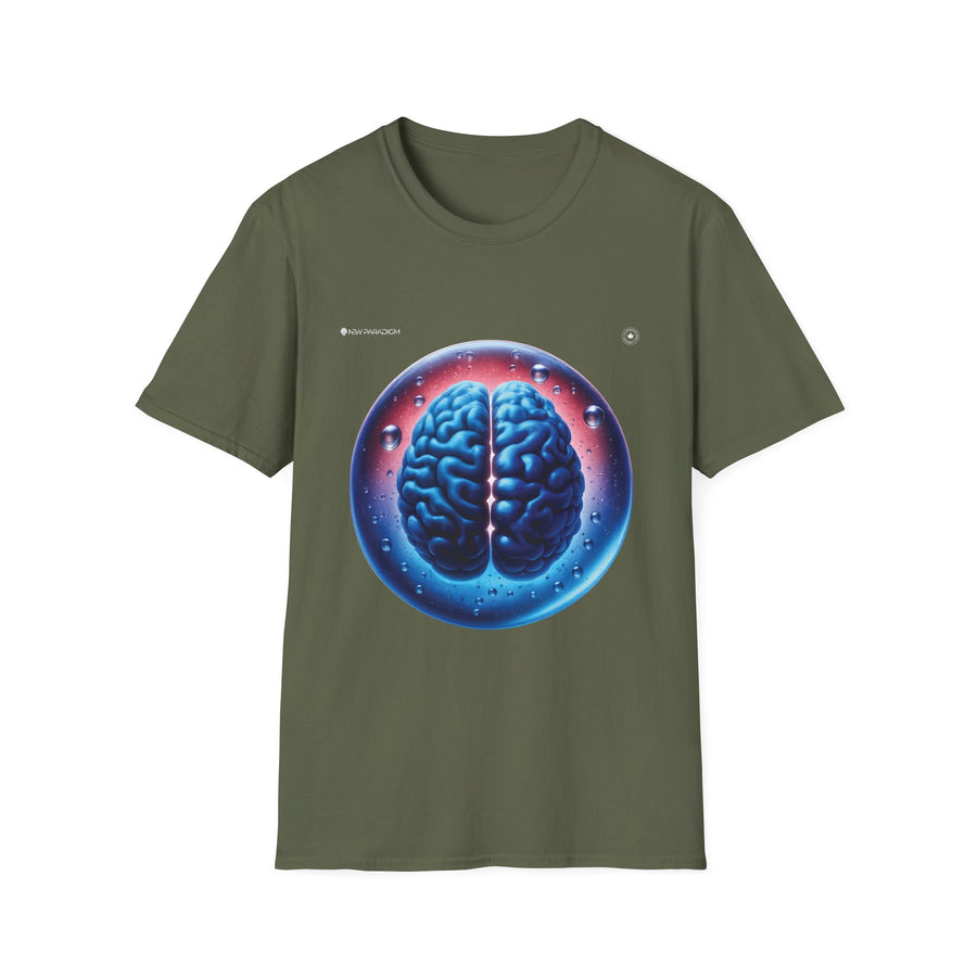 Unisex T-Shirt -Brain Illustration